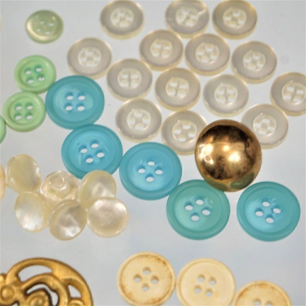 Vintage Buttons Mixed Lot - Picture 6 of 13